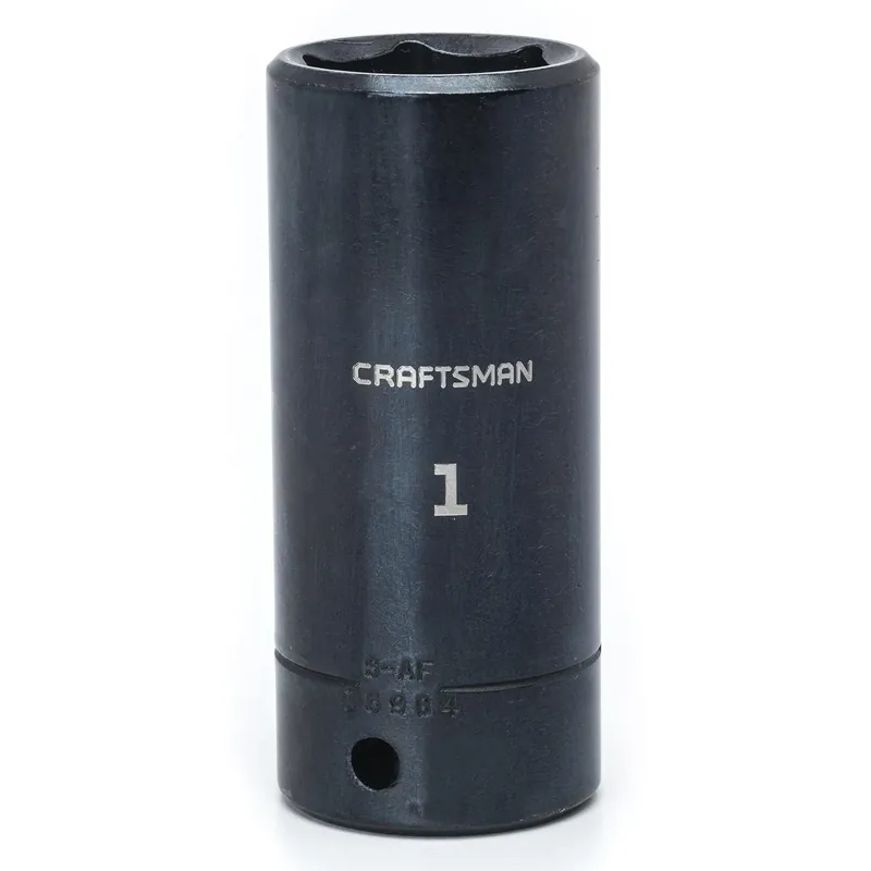 Craftsman 1 In. X 1/2 In. Drive Sae 6 Point Deep Impact Socket
