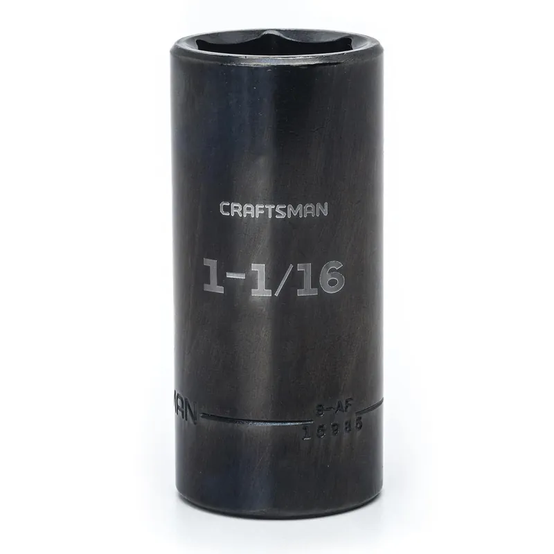Craftsman 1-1/16 In. X 1/2 In. Drive Sae 6 Point Deep Impact Socket