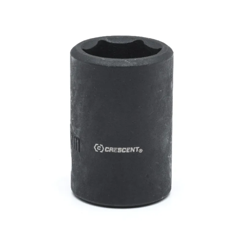 1/2 In. Drive Sae 6 Point Impact Socket - Chrome Vanadium Steel