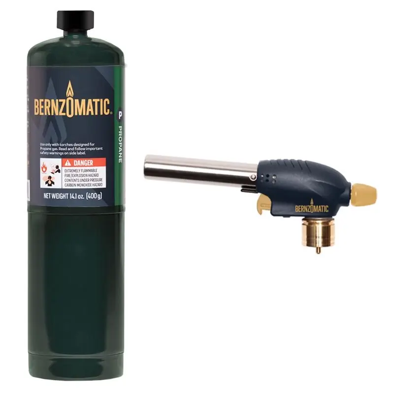 Bernzomatic Quickfire 14.1 Fl. Oz. Propane Torch Kit 2 Piece