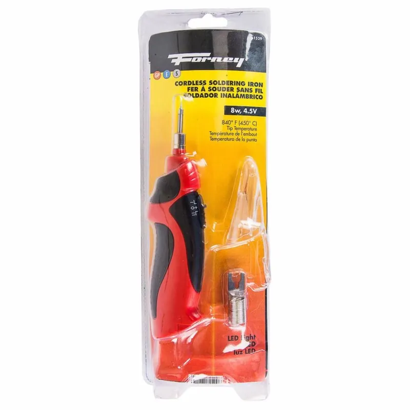 Cordless Soldering Iron 8 Watt Model 61529 - Battery Powered Tool