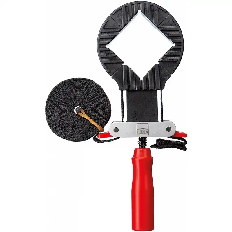 Bessey 144 Inch Strap Clamp Vas400-cb Black/red