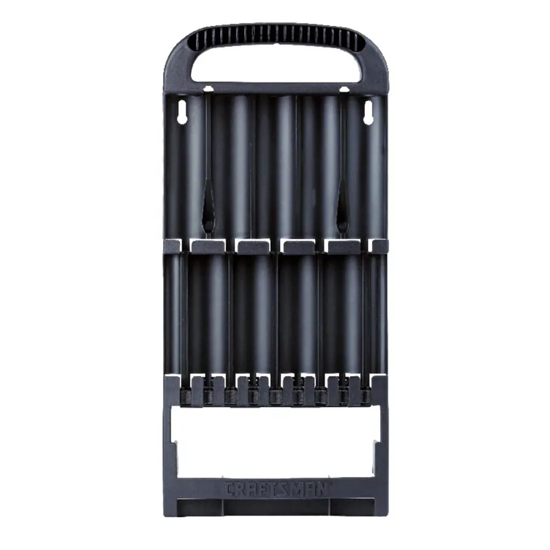 Craftsman Black Polypropylene Screwdriver Organizer With 13 Compartments