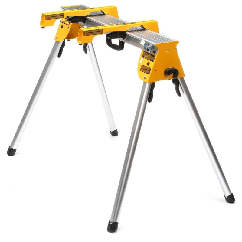 Heavy Duty Work Stand With Miter Saw Mounting Brackets