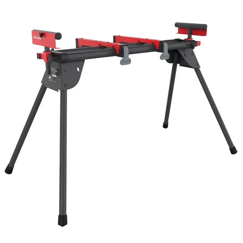 Craftsman Steel Adjustable Miter Saw Stand 50.79 In. L X 11.62 In. H X 11.02 In. W