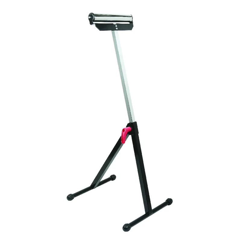 Metal Roller Support Stand 11-1/2 In. W 250 Lb. Capacity Black/silver