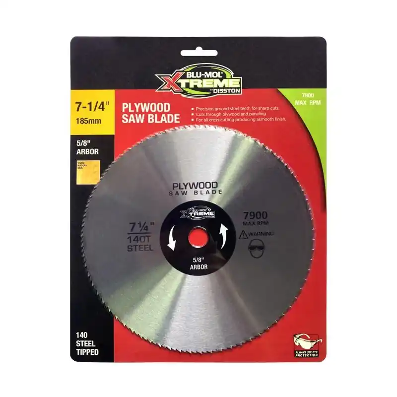 7-1/4 In. Steel Circular Saw Blade With 140 Teeth