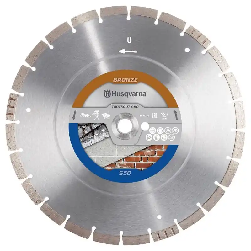 Husqvarna 14 In. D X 1 In. Tacti-Cut S50 Alloy Steel Circular Saw Blade 5 Pk