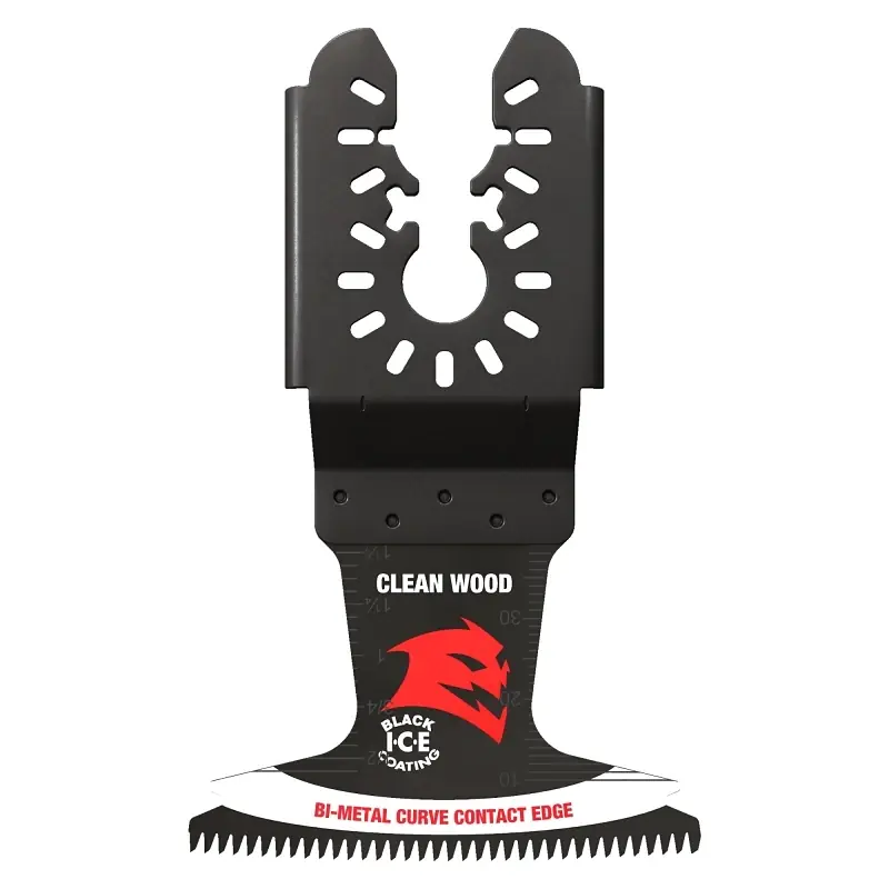 Diablo 2-1/2 In. W Bi-Metal Curved Contact Edge Oscillating Blade Clean Wood 1 Pk