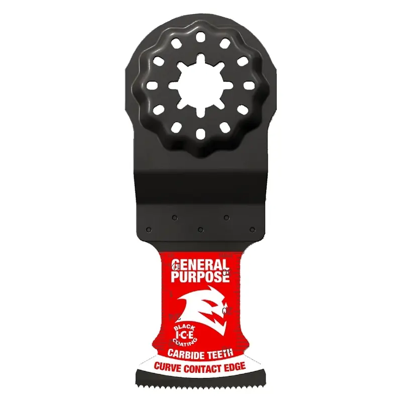 Diablo Starlock 1-1/4 In. W Carbide Curved Contact Edge Oscillating Blade General Purpose Cuts 1 Pk