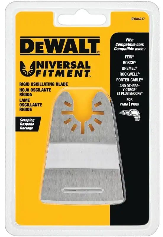DeWalt Universal Fitment Steel Rigid Scraper Blade 1 Pk