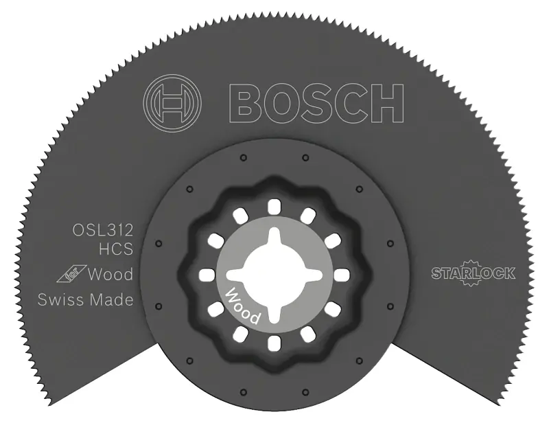 Bosch Starlock 3-1/2 In. X 4 In. L High Carbon Steel Segment Blade 1 Pk