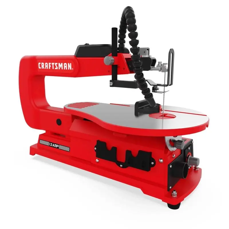 Craftsman 1.2 Amps Corded Scroll Saw 16 Inch 1600 Rpm