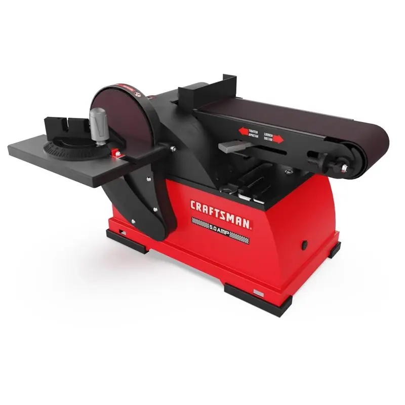 Craftsman 5 Amps 4 In. X 36 In. Corded Bench Top Belt And Disc Sander