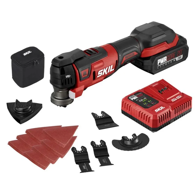 Pwr Core 20v Cordless Oscillating Multi-tool Kit With Battery & Charger