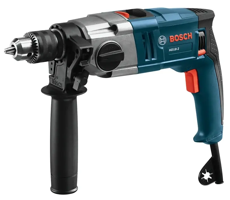 Hammer Drill, 2-Speed, 1/2 In., 8.5-Amp
