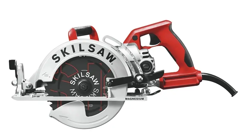 Lighweight Magnesium Worm Drive Circular Saw, 15 Amp, 7-1/4 In.