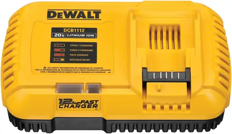 12 Amp Fast Battery Charger For 20V & FlexVolt Batteries