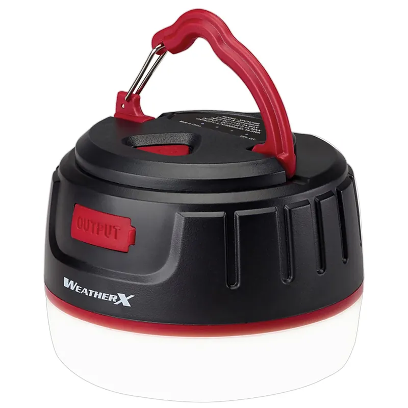 Xpcw19b Multicolored Led Lantern And Power Bank, Waterproof And Rechargeable