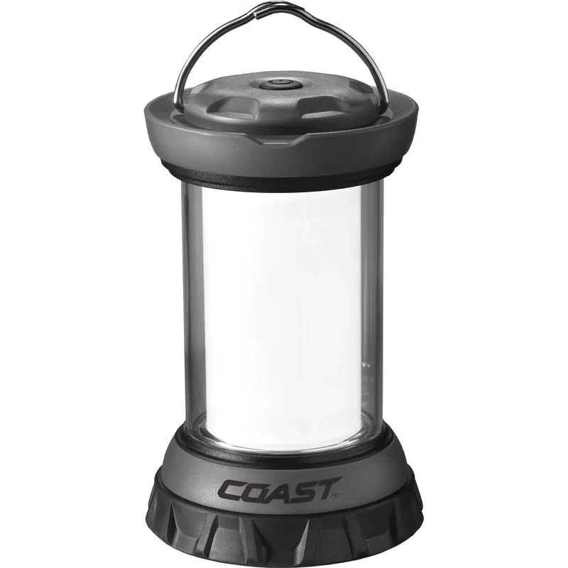 Eal12 Black/white Emergency Lantern With 168 Lumens And 5-year Warranty