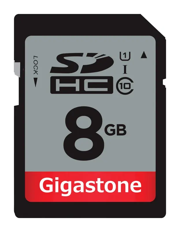 Gigastone SD Flash Memory Card 1 Pk
