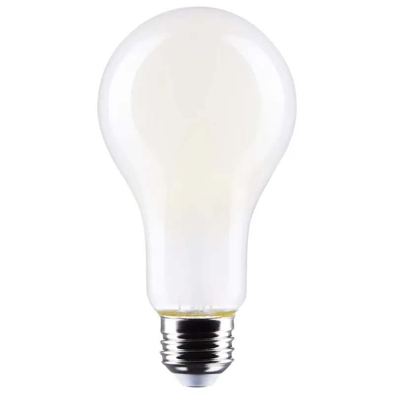 Satco A21 E26 (Medium) LED Bulb Soft White 150 Watt Equivalence 1 Pk