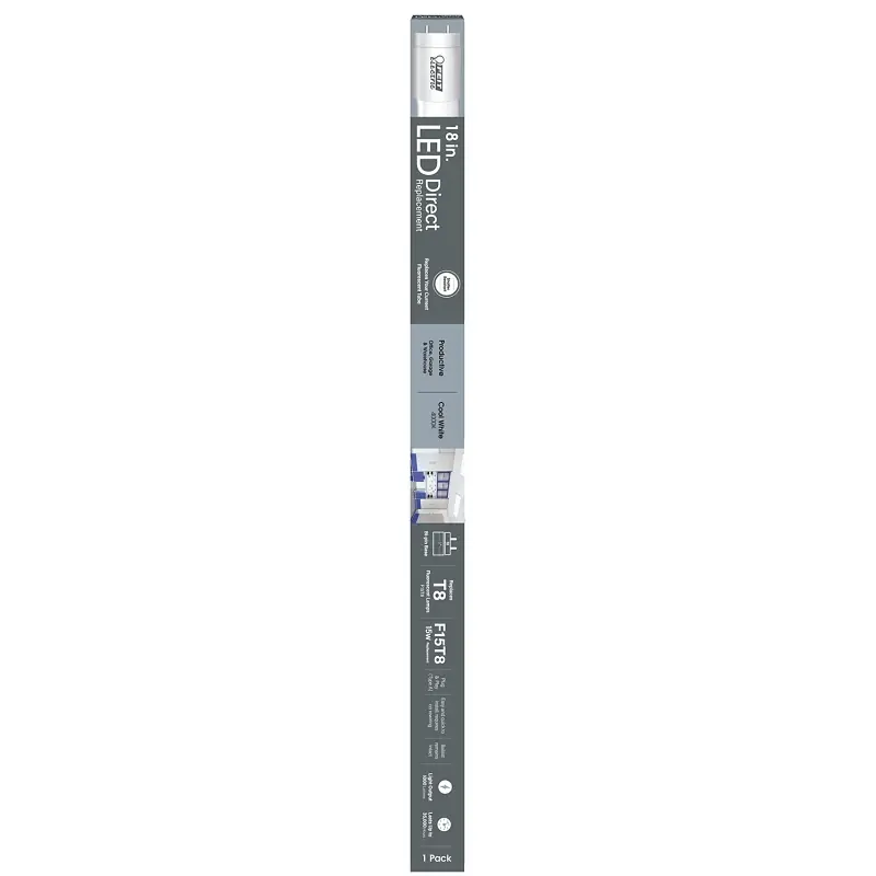 Feit T8 Cool White 18 In. G13 Linear LED Linear Lamp 18 Watt Equivalence 1 Pk