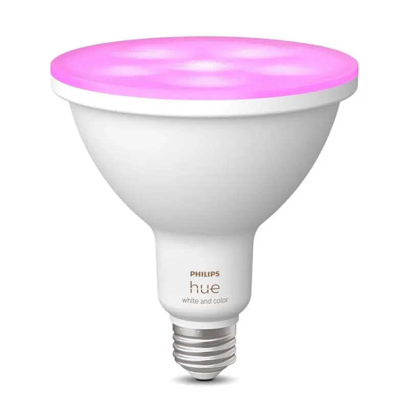 Philips Hue Par 38 E26 Smart Led Bulb Color Changing 100w Equivalent