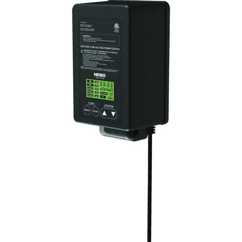 NEBO Plug In 120 W LED Transformer 1 Pk