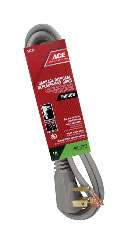 16/3 Spt-3 125 Volt 4 Feet Long Appliance Cord