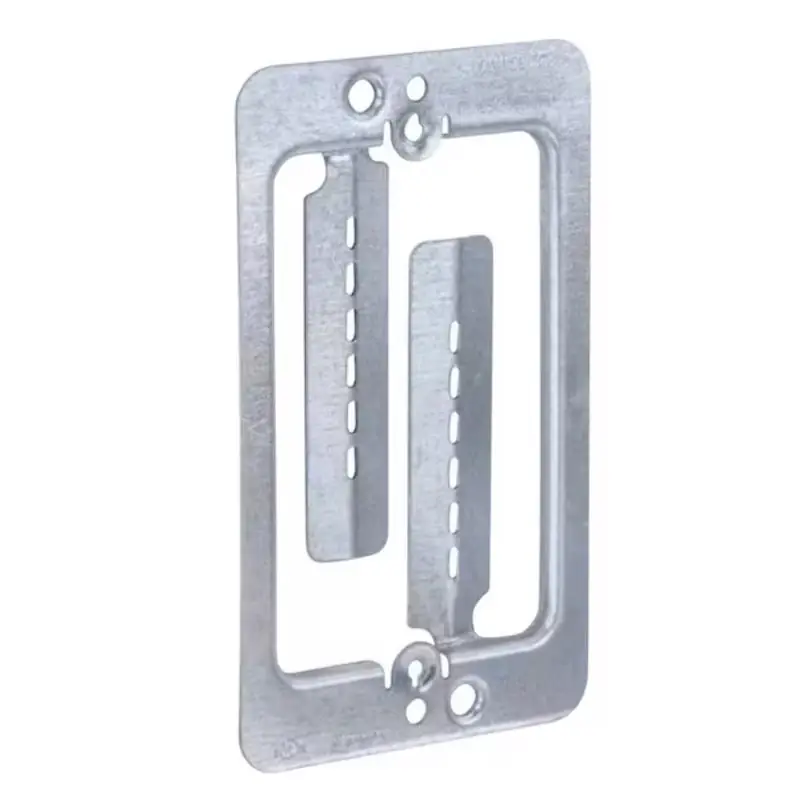 Wbf-1-upc Rectangle Steel 1 Gang Mounting Device For New And Old Work