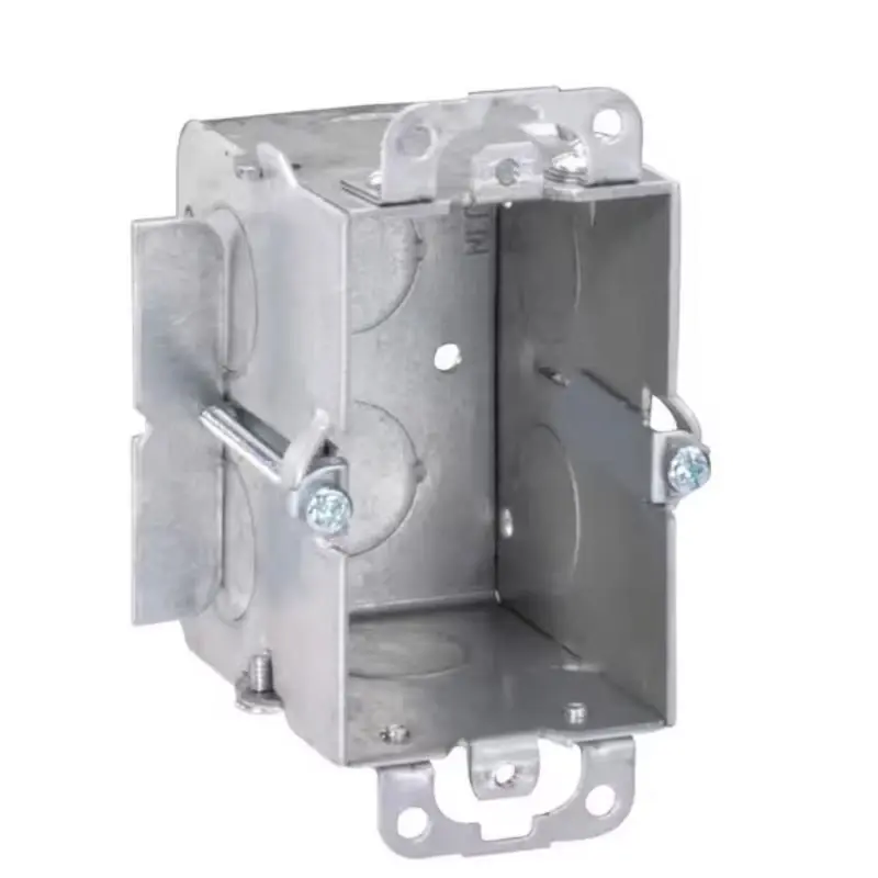 New Work Rectangle Steel Switch Box, Model G601-ow-upc, 4.1 Height