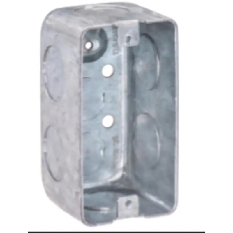 Southwire Steel Rectangle Utility Handy Box 2-1/8 In. X 4 In. X 2-1/8 In.