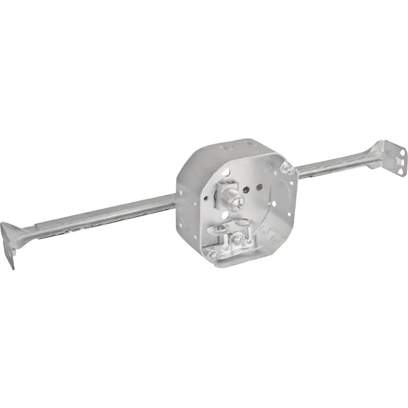 Adjustable 4 In. X 4 In. Octagon Box - Ul Listed Steel Construction