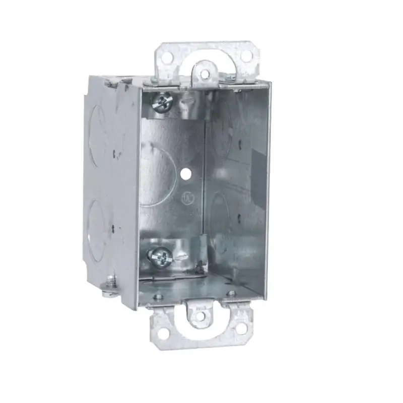 New Work Rectangle Steel Box Mount, Model G602-r-upc, 4.1 Height