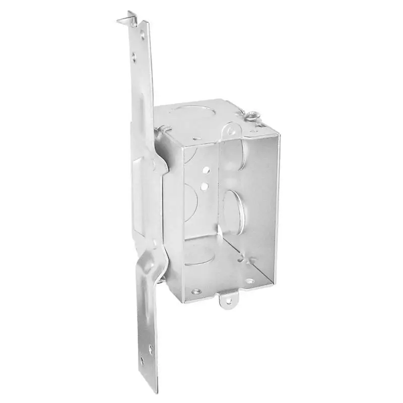 Southwire 12.5 Cu In Rectangle Galvanized Steel Switch Box For New And Old Work