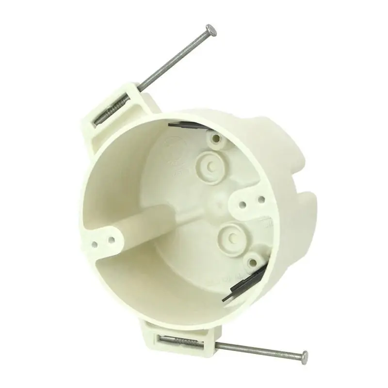 Allied Moulded 22.5 Cu In Round Fiberglass Ceiling Box Off White