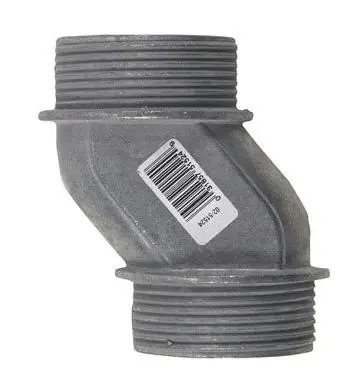 1-1/2 Inch Rigid Die-cast Zinc Offset Nipple With Ul Certification