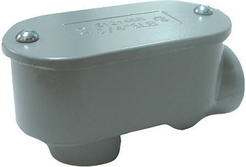 Sigma Engineered Solutions ProConnex 1-1/4 In. D Die-Cast Aluminum Service Entrance Elbow For Rigid/