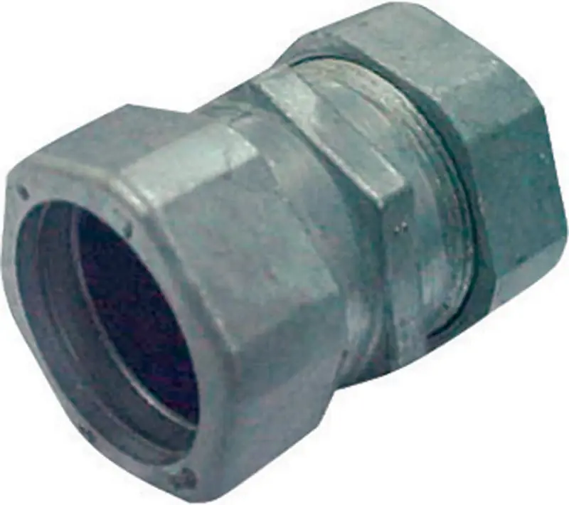 Sigma Engineered Solutions ProConnex 1-1/4 In. D Die-Cast Zinc Compression Coupling For EMT 1 Pk