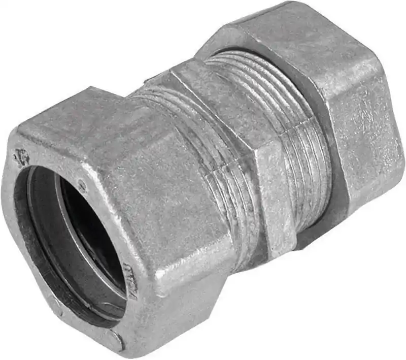Sigma Engineered Solutions ProConnex 1 In. D Die-Cast Zinc Rain-Tight Compression Coupling For EMT 1