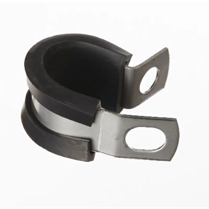 Jandorf 1/2 In. Dia. Stainless Steel Cushion Clamp 2 Pk