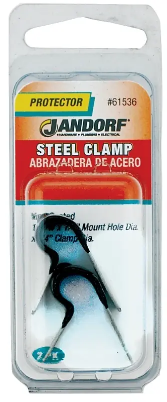 Jandorf 1/4 In. Dia. Steel Clamp 2 Pk