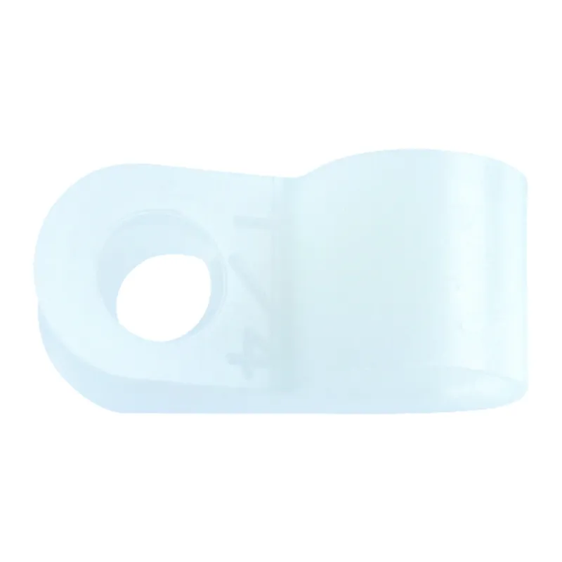 Jandorf 1/4 In. Dia. Nylon Cable Clamp 5 Pk