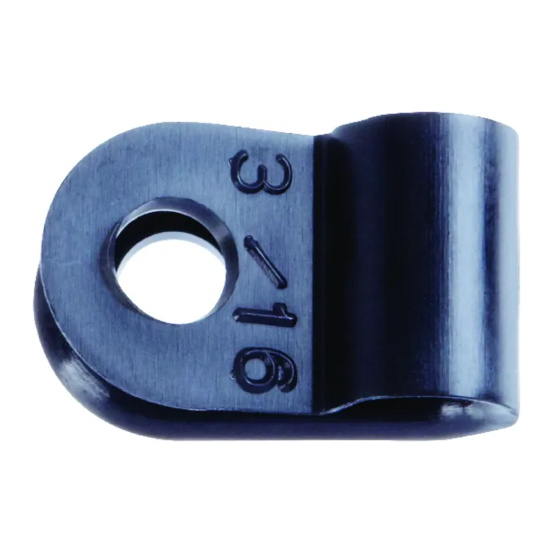 Jandorf 3/16 In. Dia. Nylon Cable Clamp 5 Pk