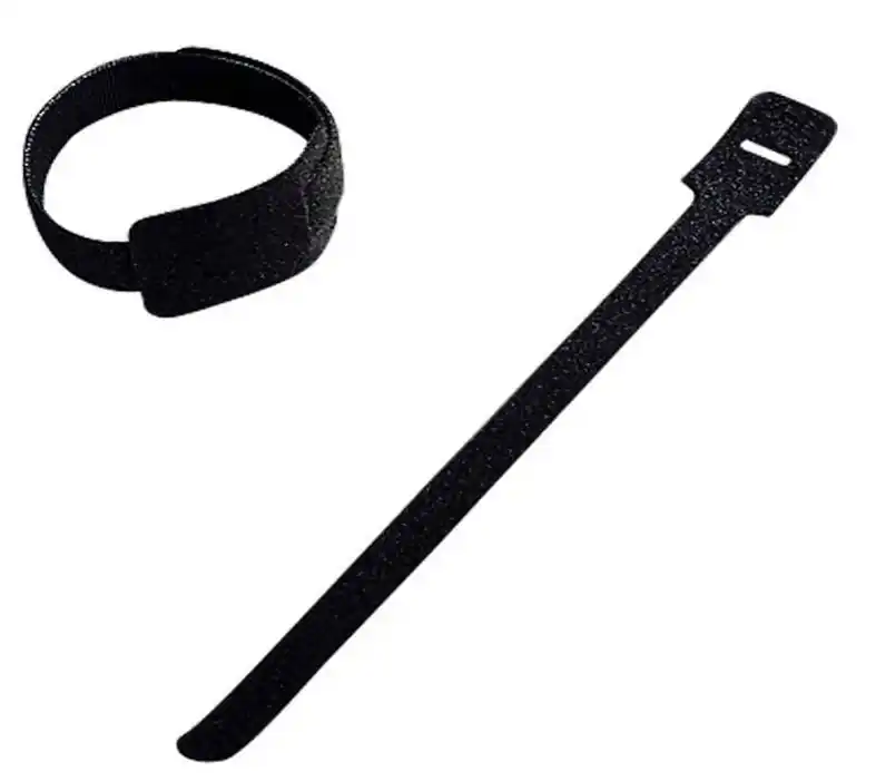 Gardner Bender 11 In. L Black Hook And Loop Fastener 5 Pk