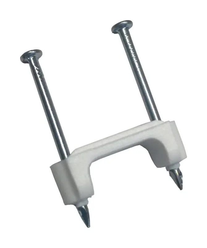 Gardner Bender 1/2 In. W Plastic Cable Staple 1 Pk