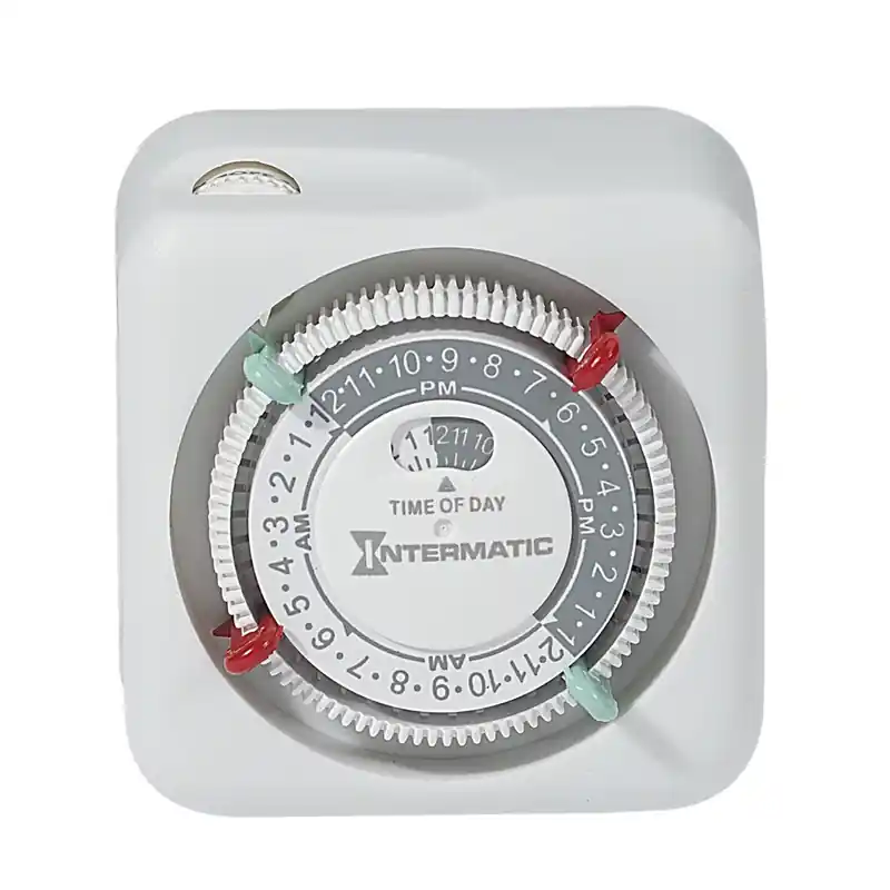 Tn111k 15-amp Indoor Plug-in Timer, 125 Volt, White