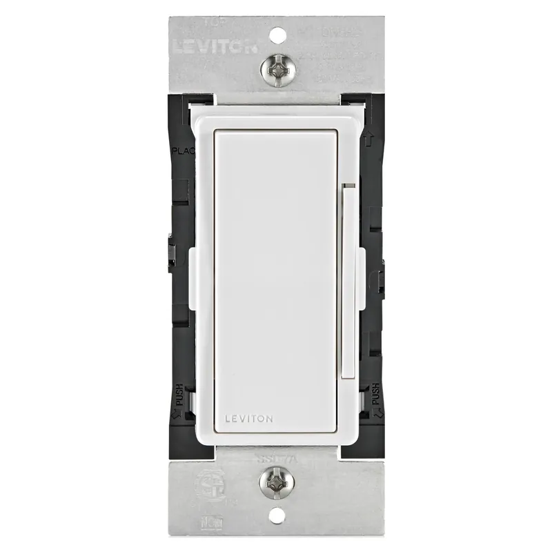 Leviton Decora Rocker Smart-Enabled Fan Control Switch White 1 Pk