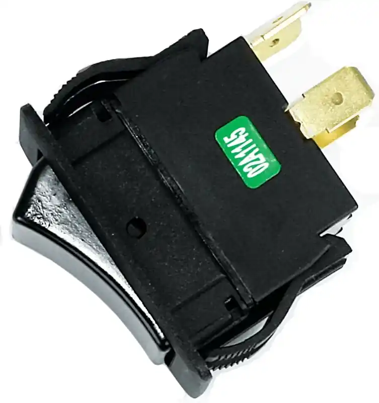 Jandorf 20 Amps Double Pole Rocker Power Tool Switch Black 1 Pk